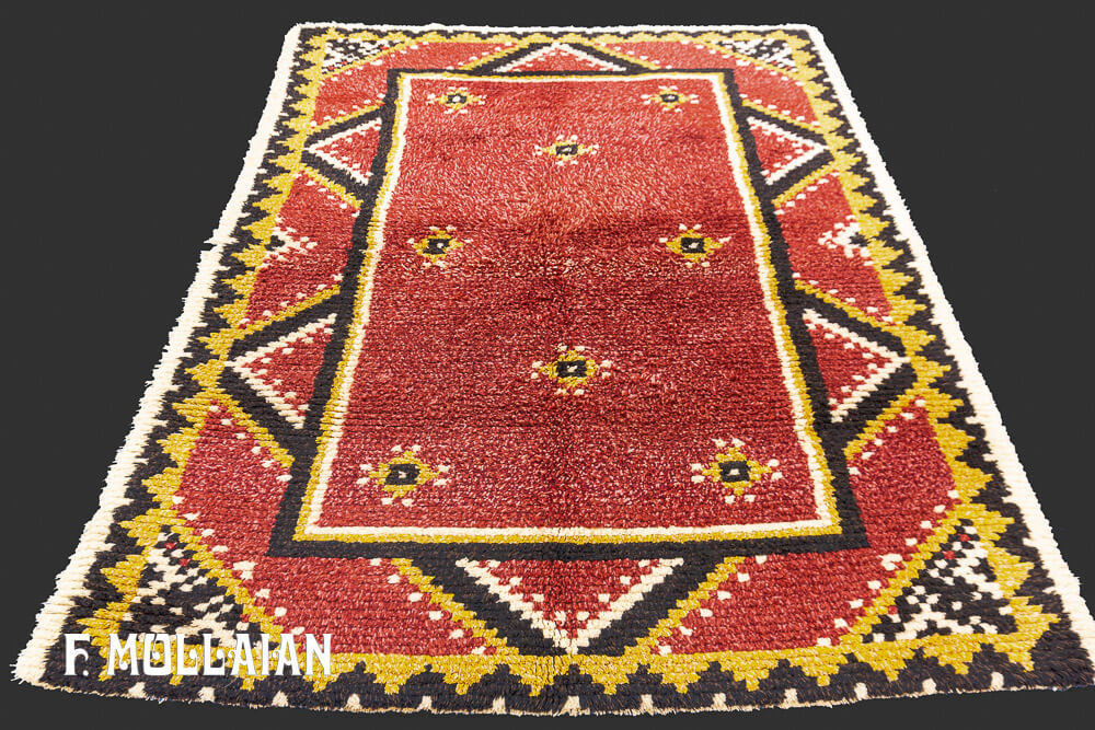 Vintage Rya Swedish Rug n°:26598234